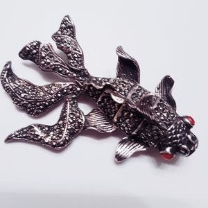 Sterling Fish - Marcasite